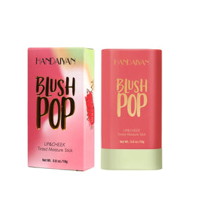 6-color Blush Stick Matte Highlight Brightening and Contouring Stick Natural Three-dimensional Blush Stick