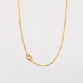 2025 Fashion European and American Color Pendant DIY Accessories Necklace Female 12th Birthday Stone square Color Zircon Gift