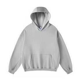 Heavyweight Oversized Hoodie 350 GSM French Terry | Acid Wash Vintage Distressed No String Hoodie