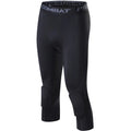 Basketball Compression Tight Pants with Honeycomb Knee Pads Quick Dry Running Sport Fitness Training 3/4 Leggings