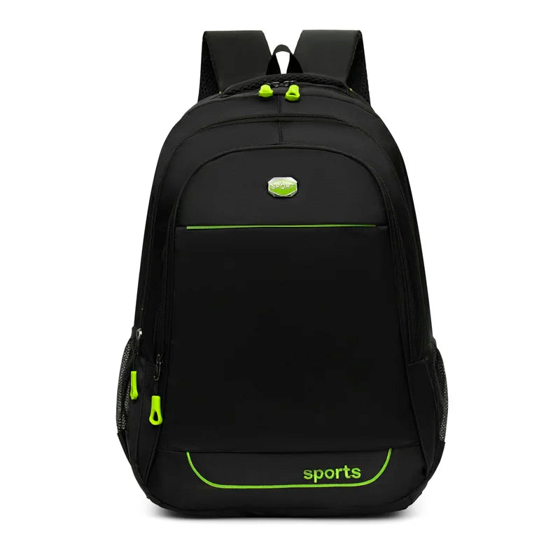 Unisex Oxford Waterproof Zipper Closure Travel Backpack Strap Multifunction  Sports Students Casual Business Style Outdoor