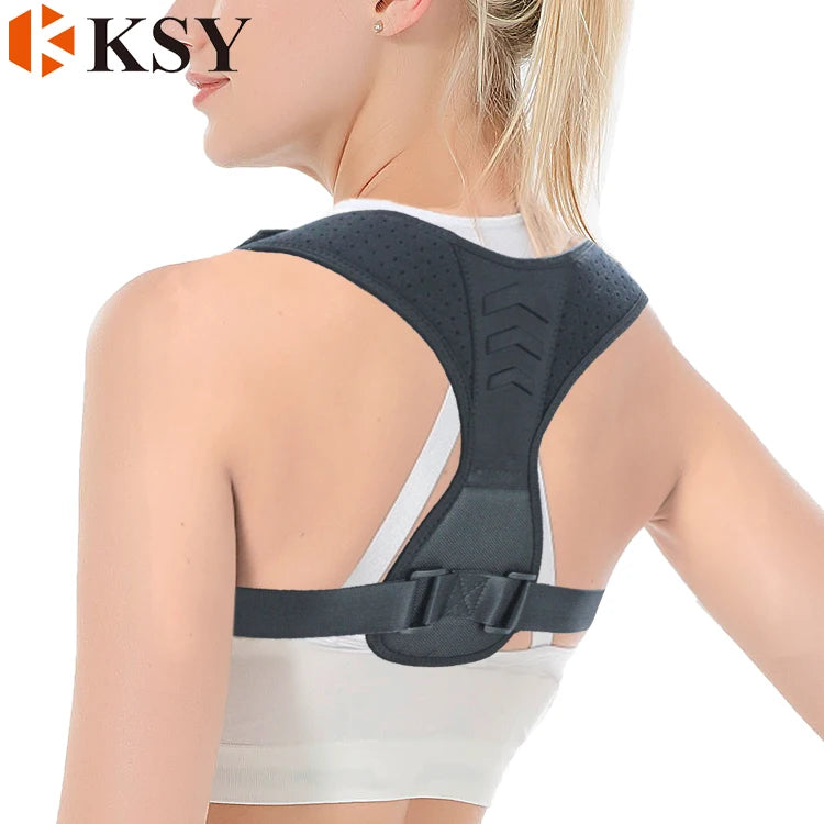 Orthopedic Posture Corrector Brace Elastic Adjustable Lower Back Support Waist Trimmer Belt Lumbar Support Belt for Men Women