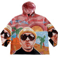 Streetwear Tapestry Hoodie Plus Size Mens Hoodie Customize Tapestri Jacquard Woven Tapestry Hoodies