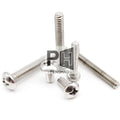 UNC 2#-56 4#-40 6#-32 8#-32 10#-24 12#-24 US Coarse Thread 304 Stainless Steel Cross Button Round Phillips Pan Head Screw Bolt