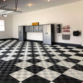 Modular Anti-Slip Plain Garage Flooring Tile Interlocking PVC Floor Drainage Mats for Villa Indoor