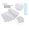 Panuelo Blanco Various Size 100% Cotton Handkerchief Soft Blank White Bandanas for Children's Tea Parties Tie Dye DIY Drawing