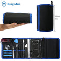 Kingsdun Precise 82 Bits Screwdriver with Magnetic Driver Kit for Phone Pad Watch Tablet PC Screwdriver Set Hand Tool
