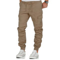 Wholesale China Factory Men's Multi-Pocket Cargo Trousers Latest Sweatpants Blank Jogger Pants