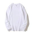 High Quality Sports Fitness Casual Fashion OEM logo Casual Wear Custom Printed Men Women White Cotton Long Sleeve t Shirts