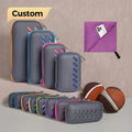 Custom Logo Microfiber Sport Towel Quick Dry Sand Free Sweat Absorbent for Workout Fitness Gym Bath Towel
