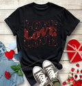 Love Letter Ready to Ship Custom Dongguan Topaz Formal 100% Cotton Worsted Heat-Transfer Printed Clothing Gament Supplier