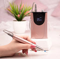 Strong Brushless Motor Professional  Nail E-file P Series Brushless 35000rpm High Speed Rechargeable Nail Drill