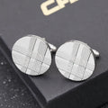 Fashion Vintage Punk Striped French Style Shirt Cufflinks for Men Clothing Accessories