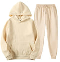 Wholesale Jogging Sportswear Pullover Sweatsuit Custom logo Printing Plain Men Fleece Tracksuit