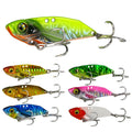 Lure Lures Rattlesnake Metal VIB 6g/10g/15g Lead Coated Copper Blood Trough Hook Fish Lures
