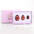 Gemstone Wholesale Natural Gemstone Carnelian Jade Yoni Eggs for Vaginal Exercise