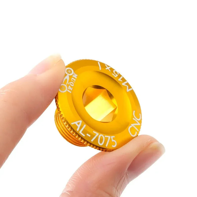 MTB Bike M15 M18 M19 M20 Cranks Screw 7075 Aluminum Alloy Crankset Cover Cycling Parts for Crank Bolt Cap