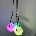 Round Shape RGB Color Change Flashing LED Ball Light up Mood Lamp Night Light Soft 7 Color Changing Poi LED Ball