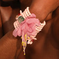 Bohemian Beaded Flower Tassel Bracelet for Women Vintage Style for Vacation Beach Daily Wear or Gifts