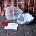Diy Glue Mold Leaf Bowl Silicone Mold Plaster Fruit Tray Storage Mold Home Accessories