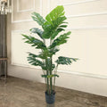 Artificial Palm Monstera Plants Leaves Large Tall for Home Office Living Room Floor Kitchen Party Wedding Decoration