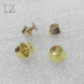 Metal Zinc Alloy Bag Feet with Screw Support Clasp Buckle Handbag Feet Stand  Bottom Fix Parts for Handbag Accessories
