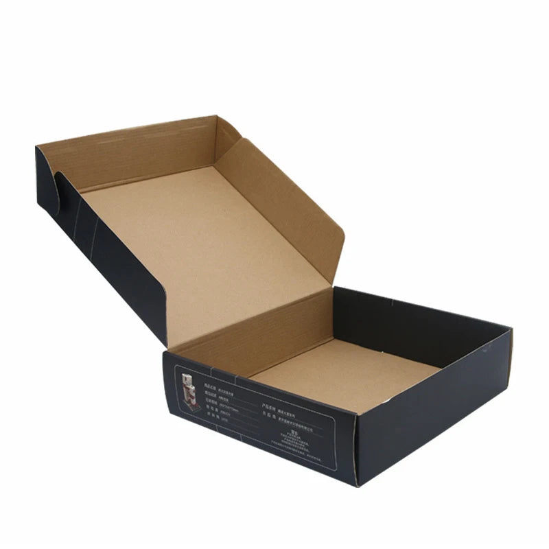 Factory Price Manufacturer Supplier Customized Branded Recycled Corrugated Cardboard Carton Mailer Boxes UV Coating Embossing