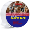 Carpet Tape Double Sided Adhesive Rug Gripper Double Sided Rug Tape for Area Rugs Over Carpet for Hardwood Floors