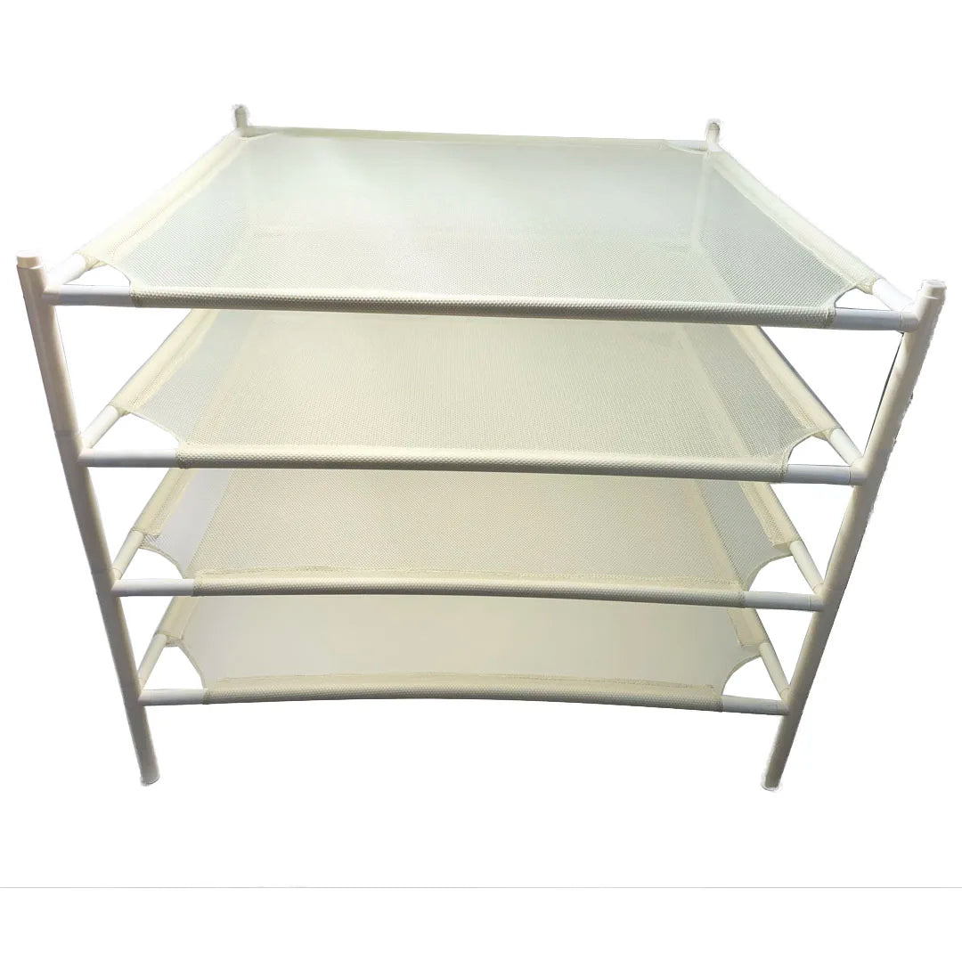 Foldable PVC Drying Net for Indoor Herb Plants Hydroponic Rack Green Zipper Modern Style Easily Assembled Nature Pressure
