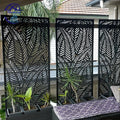 Laser Cut Metal Fence Custom Made Exterior Fencing Waterproof Fencing Laser Cut Metal Outdoor Decoration