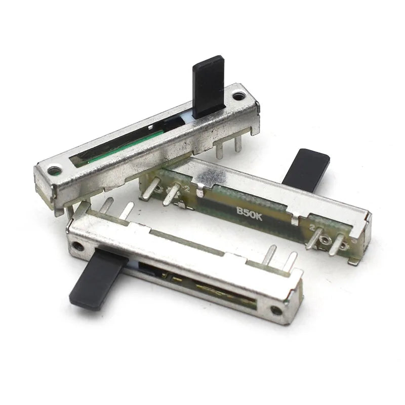 Resistor B50K Ohm Potentiometer 50K Slide Adjustment for LC-5 Equalizer Repair Guitar Parts