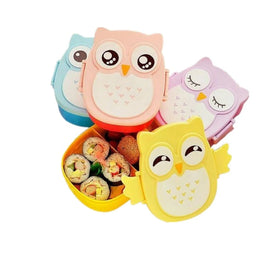 Hot Selling Cartoon PP Microwavable Lunch Box Bento for Kids and Adults Colorful Food Storage Container