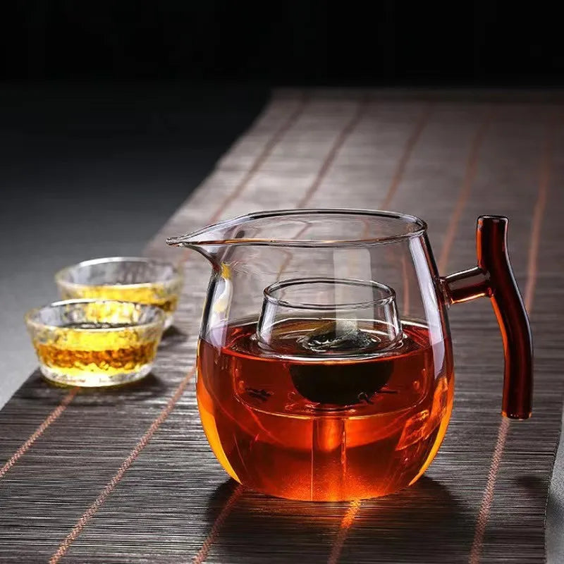 Super Quality Glass Teapot Heat Resistant Tea Brewer in Hot Sale