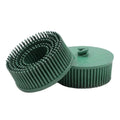2 Inch 50mm Ceramic Abrasive Green Bristle Disc Quick Change Nylon Polishing Wheel for Metals and Woods OEM Customizable