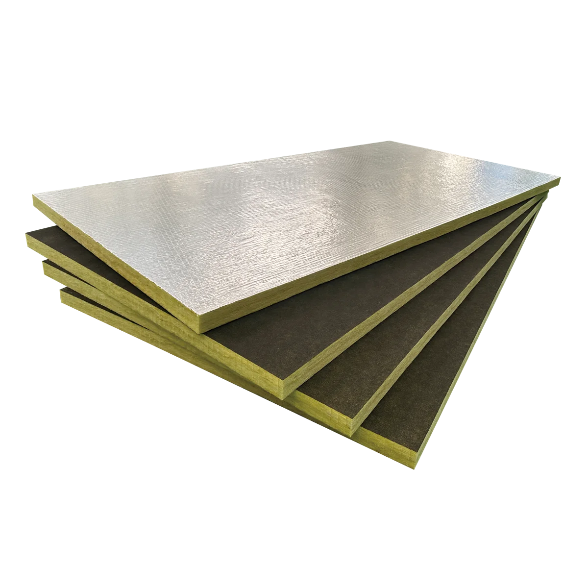 CE ASTM for Certified HVAC System Insulation Glass Wool Duct Panel 64kg/m3 50mm Fire Resistant Sheet for Bedroom Use
