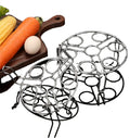 Stackable Egg Steamer Rack Air Fryer Pressure Cooker Double-Layer Steaming Grid Stand Tray Non-Stick Cookware Kitchen Utensils