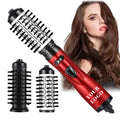 Rotating Hair Dryer Brush 3 in 1 Round Hot Air Spin Brush Set Volumizer Blow Dryer Brush With 2 Brushes