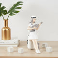 Cute Creative Guitar With Trunk Modern Girl Birthday Gift Girl Room Decoration Ornament
