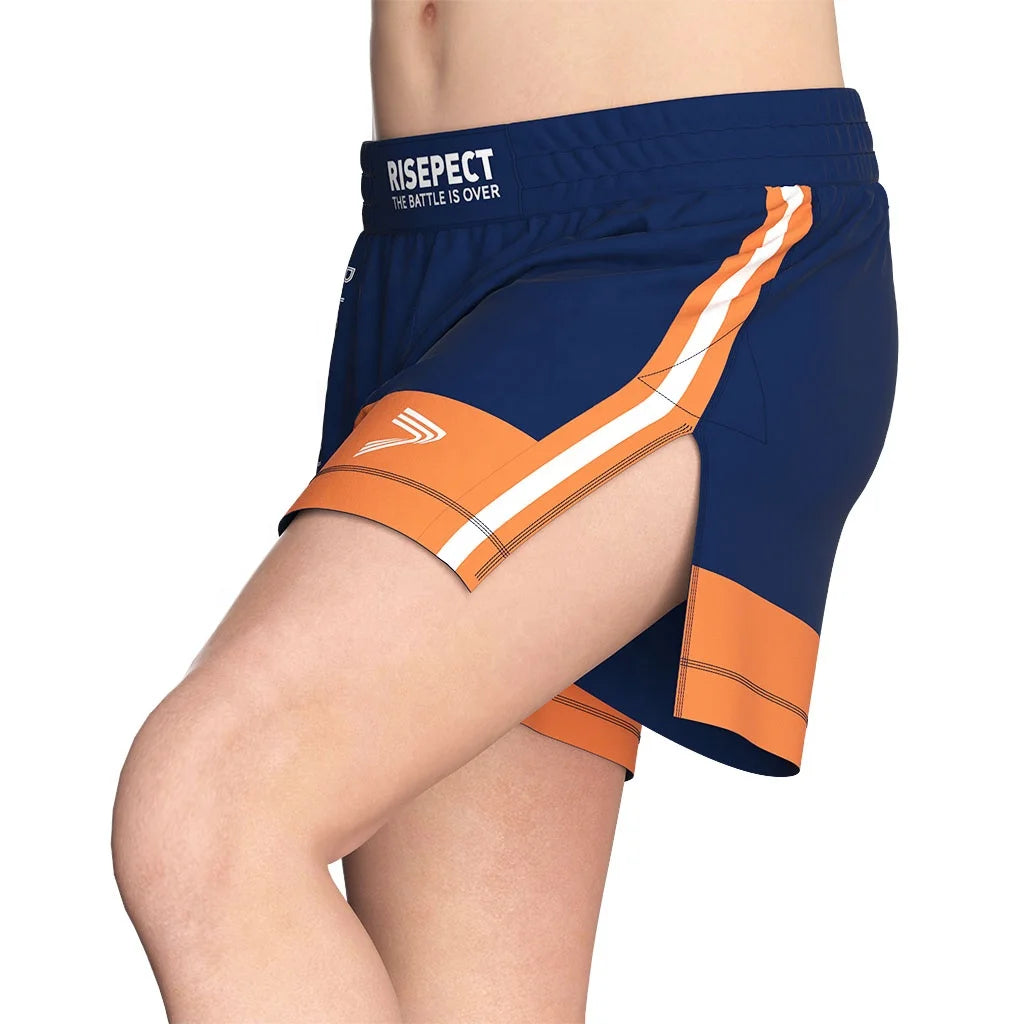 Wholesale Oem Sublimated Gym Shorts for Men Judo Split Fight Brazilian Jiu-Jitsu Mma Shorts With Long Slits