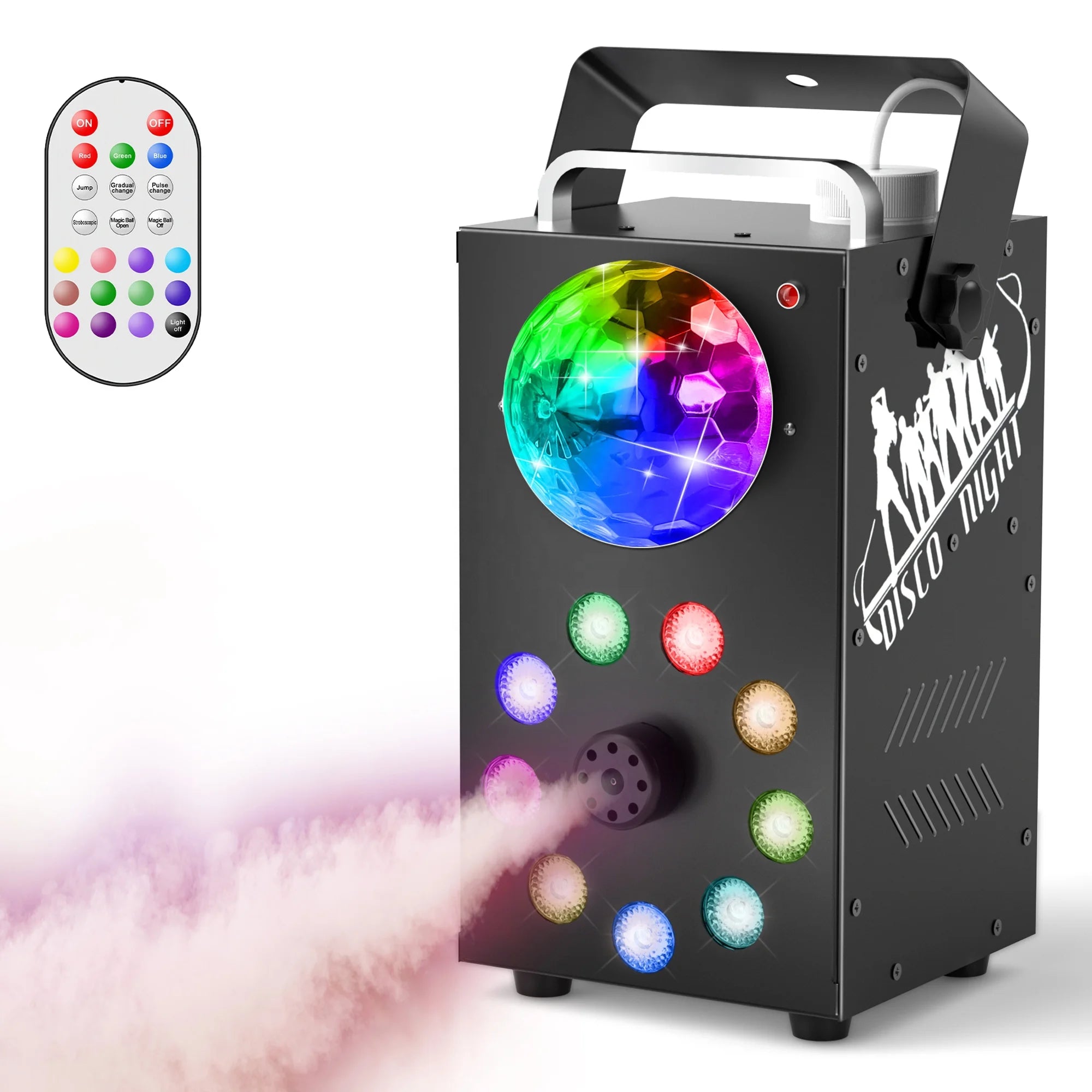 NEW U King 9PCS Three-in-one Full-color High-power LED Smoke Machine