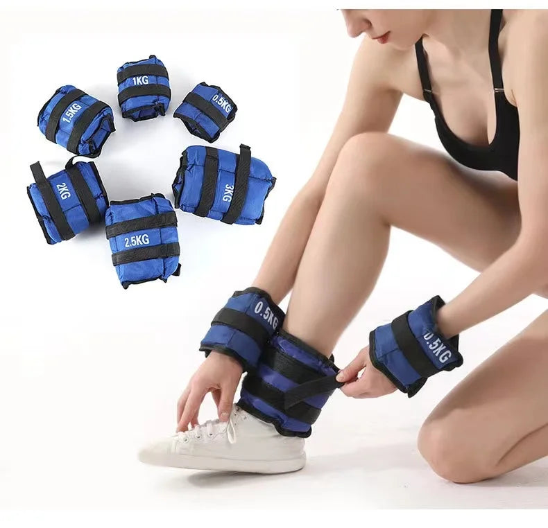 CW SDB001 Ankle Sandbag Leggings-Strength Training Durable Waterproof Breathable Oxford Fabric with Sands Filling