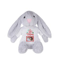 BestSub Wholesale 30cm Long Super Soft Bunny Plush Stuffed Animal Toy Personalized Sublimation Blanks Novelty Rabbit Shaped Gift