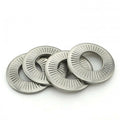 M4 M5 M6 Stainless Steel/Dacromet Plain Zinc Plated DIN Anti Slip Belleville Grounding Contact Butterfly Lock Washer