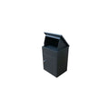 Galvanized Outdoor Steel Durable Large Mail Box White Plastic Mailbox Weatherproof Package Receiving Parcel Drop