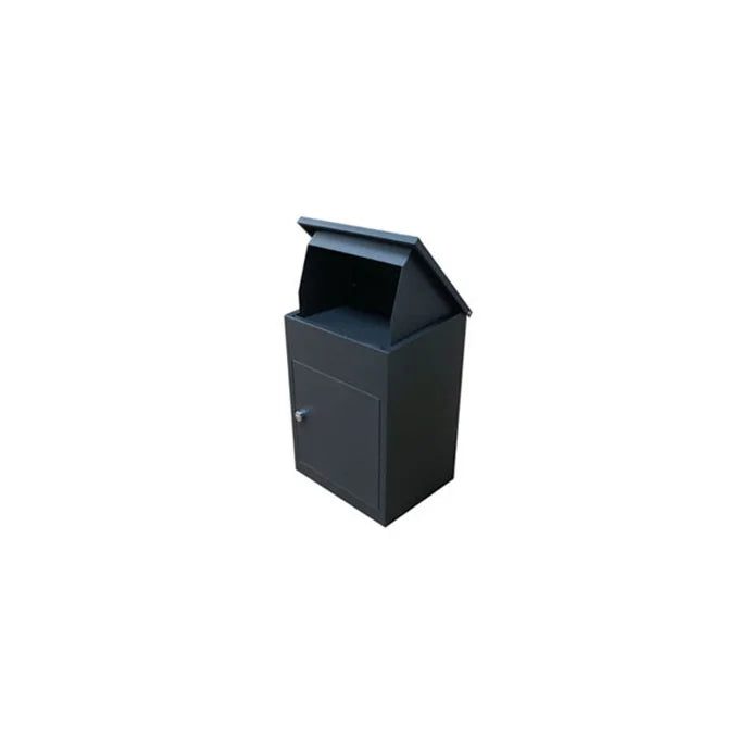 Galvanized Outdoor Steel Durable Large Mail Box White Plastic Mailbox Weatherproof Package Receiving Parcel Drop