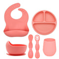100% Food Grade BPA Free Baby Feeding Bowl Toddlers Eating Utensils Set Baby Silicone Suction Bowls With Spoon