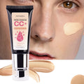 Private Label Liquid CC Cream Moisturizing Covers Acne Cosmetics Foundation Concealer Color Control Tinted Hydrater CC for Men