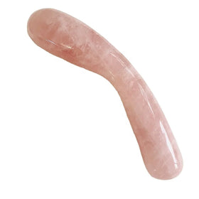 Wholesale Natural Rose Quartz Dildo Crystal Quartz Massage Wand for Women