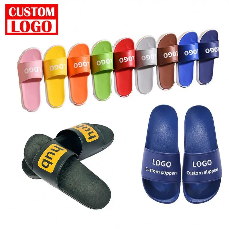 Moq 20 Pairs Sandals Men Summer Slippers Custom Shoes High Quality Slippers Summer Beach Slippers