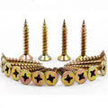 No-Split Driving Coarse Thread Chipboard Screws for Particle Board and MDF Assembly